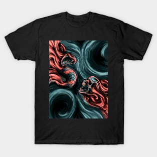 Skull & Snake (emerald) T-Shirt